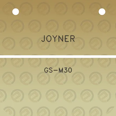 joyner-gs-m30