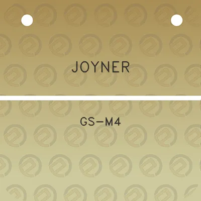 joyner-gs-m4