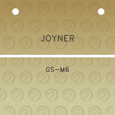 joyner-gs-m6