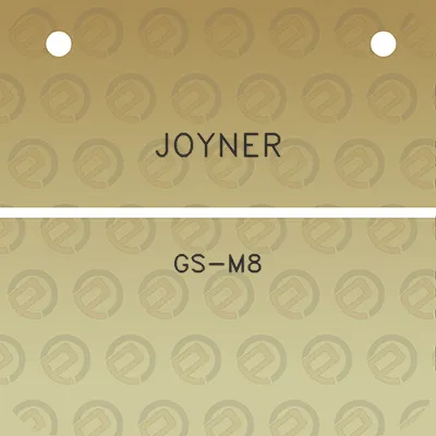 joyner-gs-m8