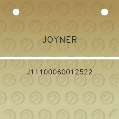 joyner-j11100060012522