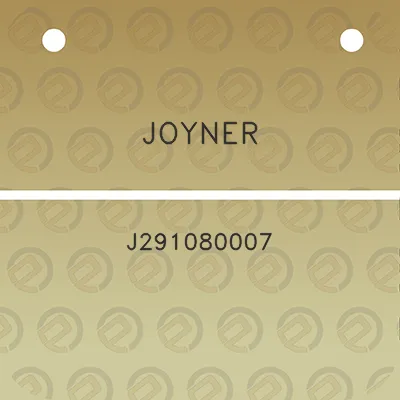 joyner-j291080007