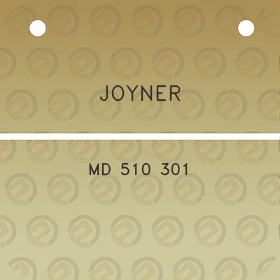 joyner-md-510-301