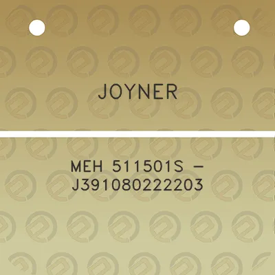 joyner-meh-511501s-j391080222203