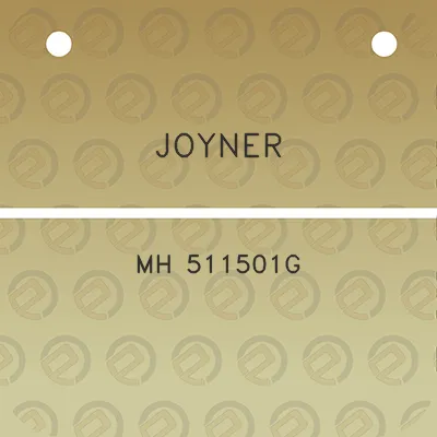 joyner-mh-511501g