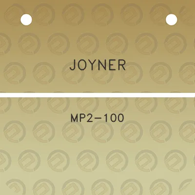 joyner-mp2-100