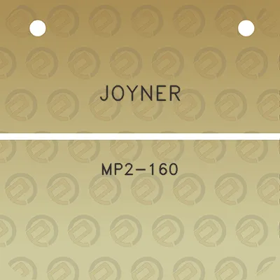 joyner-mp2-160