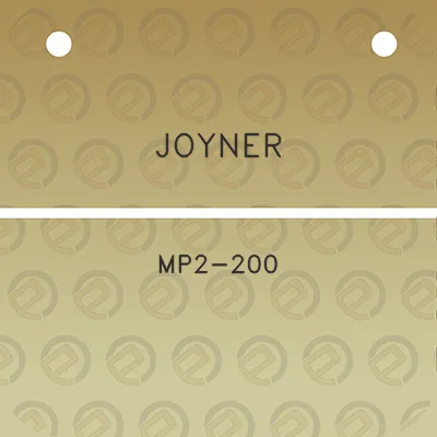 joyner-mp2-200