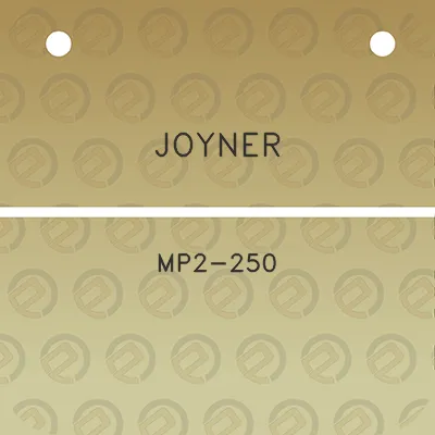 joyner-mp2-250