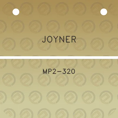 joyner-mp2-320