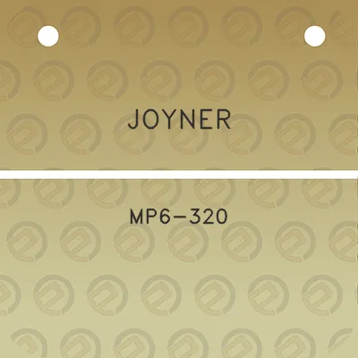 joyner-mp6-320