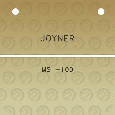 joyner-ms1-100