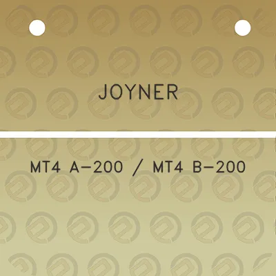 joyner-mt4-a-200-mt4-b-200