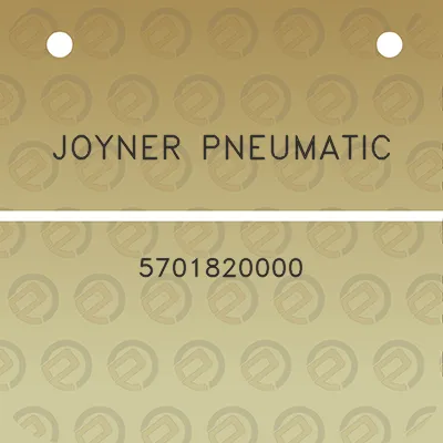 joyner-pneumatic-5701820000