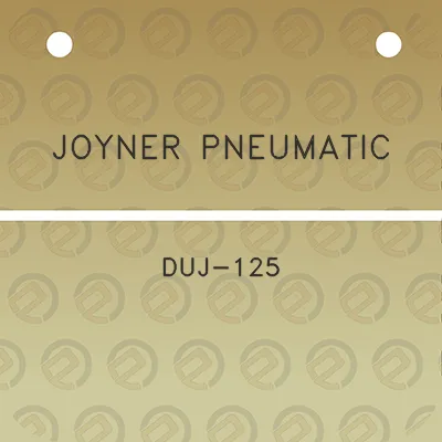 joyner-pneumatic-duj-125
