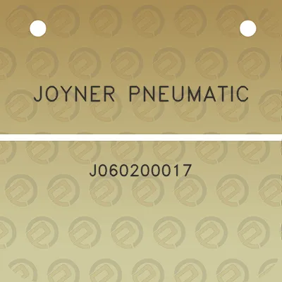 joyner-pneumatic-j060200017