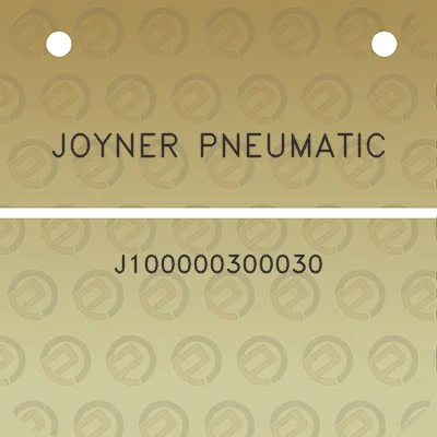 joyner-pneumatic-j100000300030