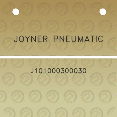 joyner-pneumatic-j101000300030