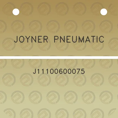 joyner-pneumatic-j11100600075
