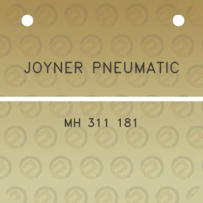 joyner-pneumatic-mh-311-181
