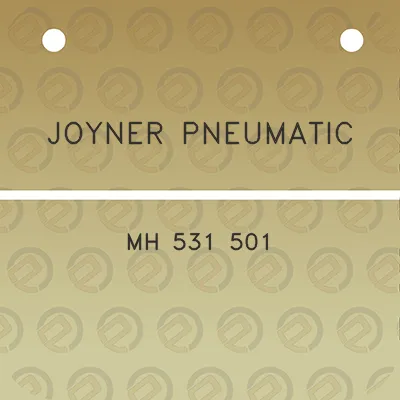 joyner-pneumatic-mh-531-501