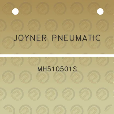 joyner-pneumatic-mh510501s