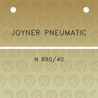 joyner-pneumatic-n-89040
