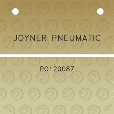 joyner-pneumatic-po120087