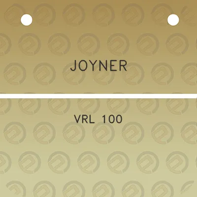 joyner-vrl-100