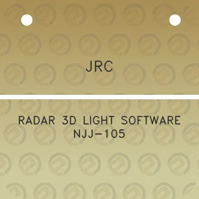 jrc-radar-3d-light-software-njj-105