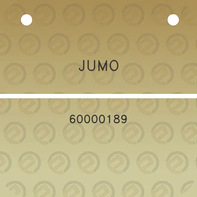 jumo-60000189