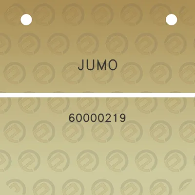 jumo-60000219