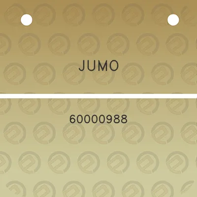 jumo-60000988