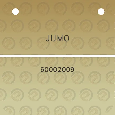 jumo-60002009