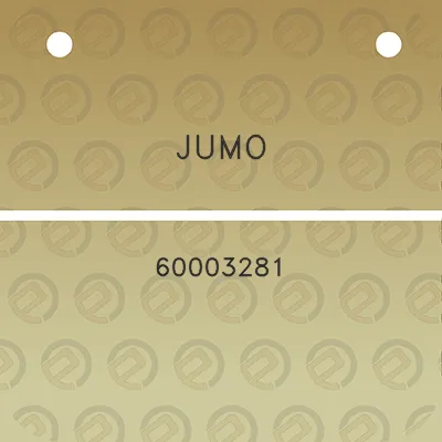 jumo-60003281