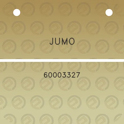 jumo-60003327