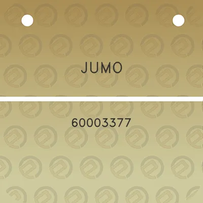 jumo-60003377