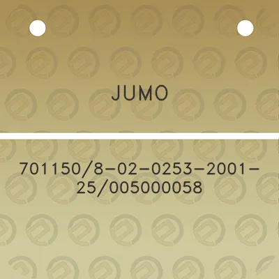 jumo-7011508-02-0253-2001-25005000058