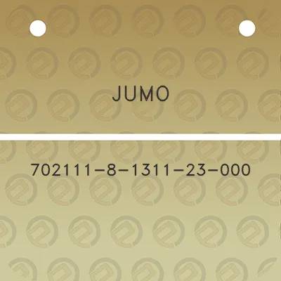 jumo-702111-8-1311-23-000