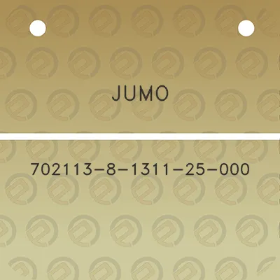 jumo-702113-8-1311-25-000