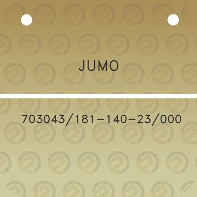 jumo-703043181-140-23000