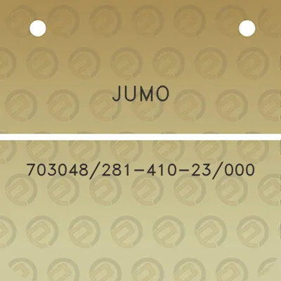 jumo-703048281-410-23000