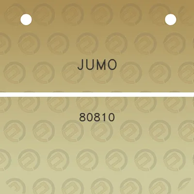 jumo-80810