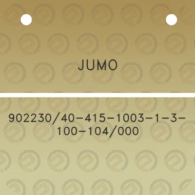 jumo-90223040-415-1003-1-3-100-104000