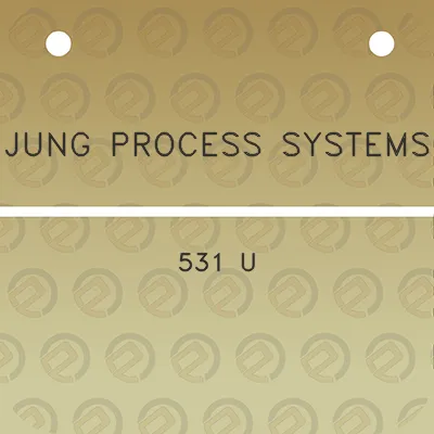 jung-process-systems-531-u