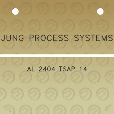 jung-process-systems-al-2404-tsap-14