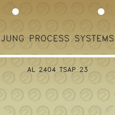 jung-process-systems-al-2404-tsap-23