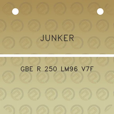 junker-gbe-r-250-lm96-v7f