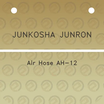 junkosha-junron-air-hose-ah-12