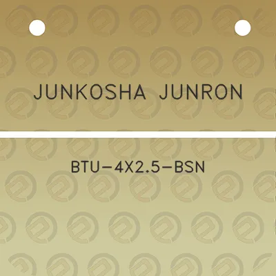 junkosha-junron-btu-4x25-bsn